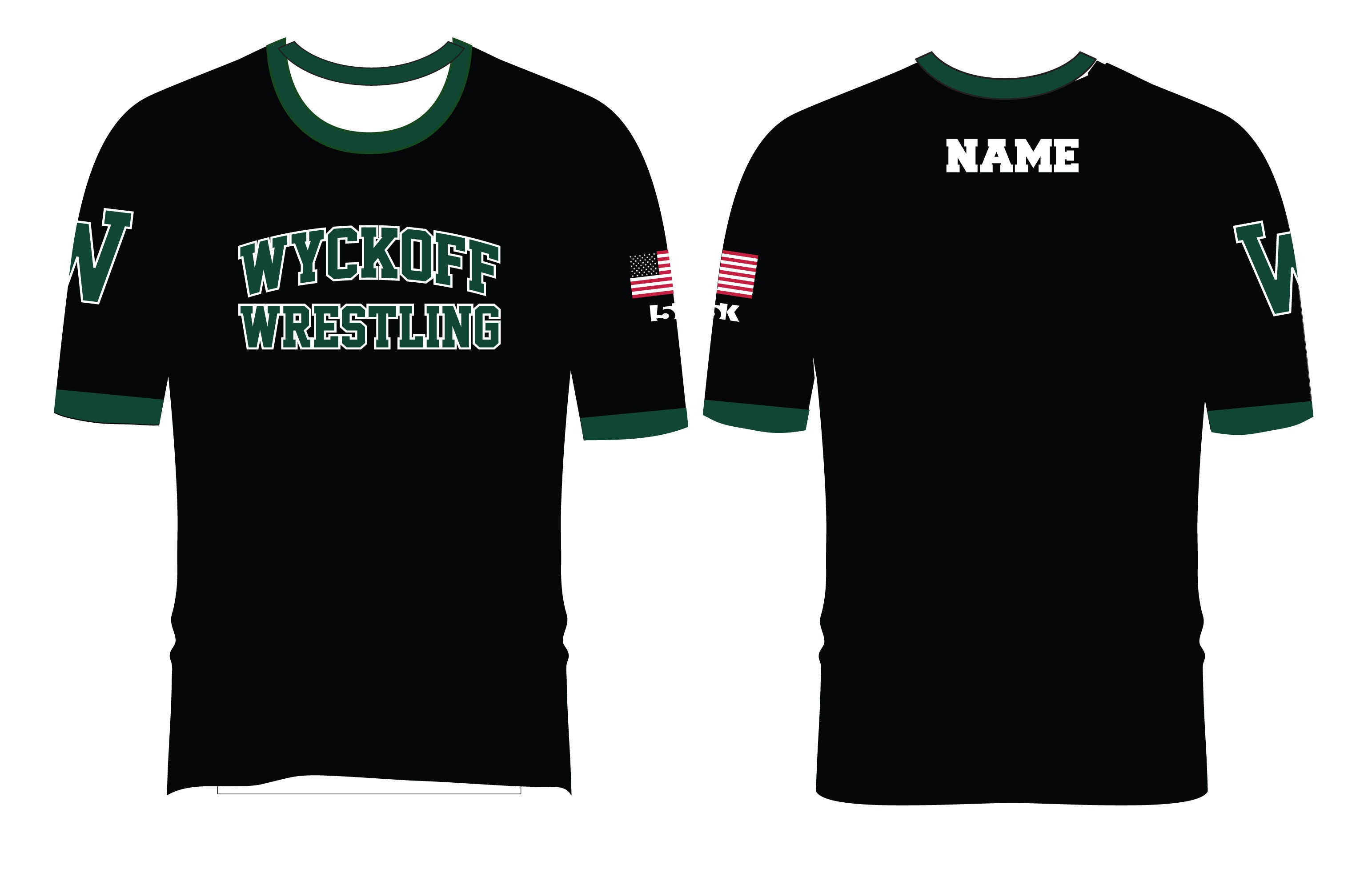 Wyckoff Wrestling Sublimated Fight Shirt