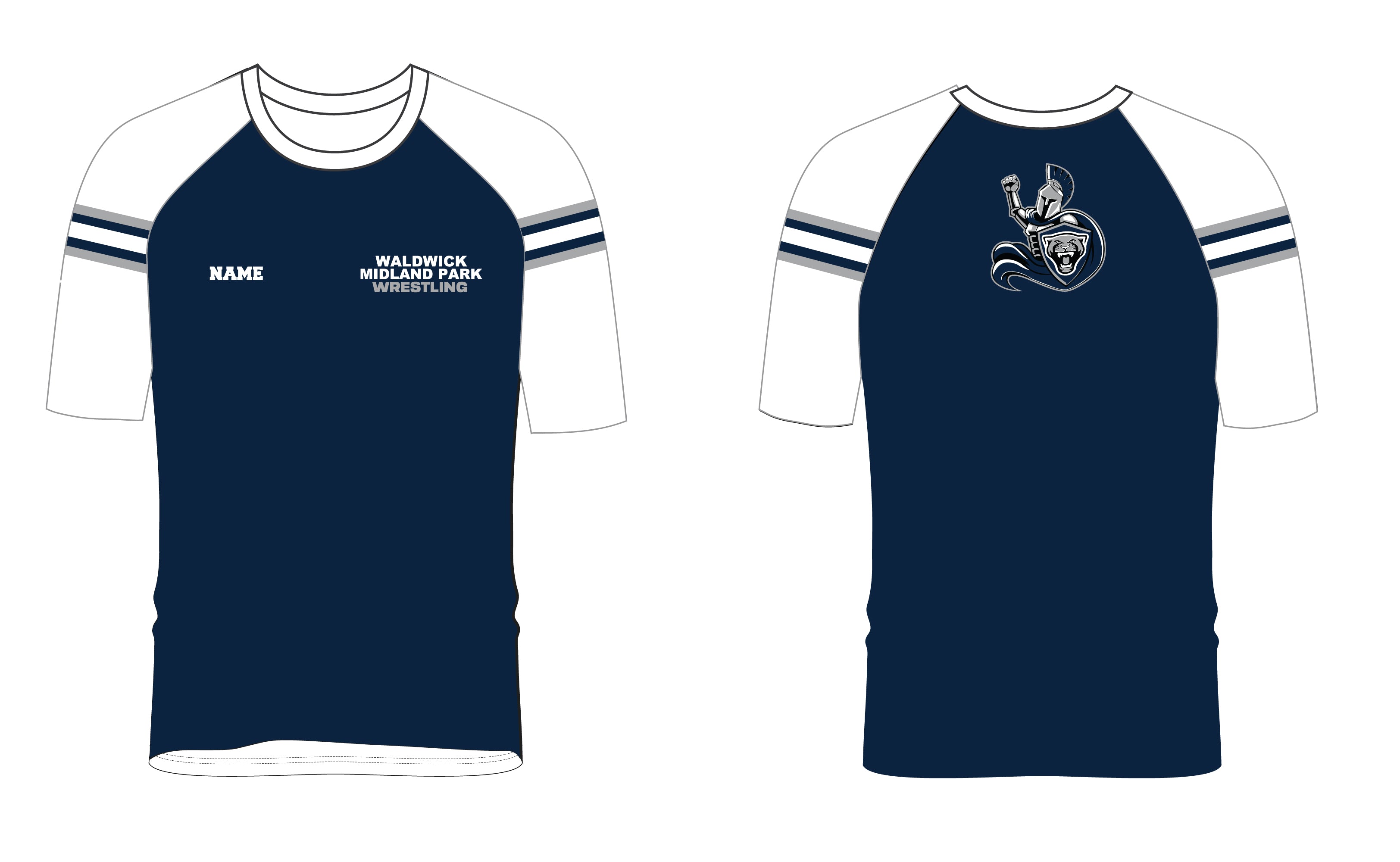 Waldwick / Midland Park Wrestling Sublimated Shirt