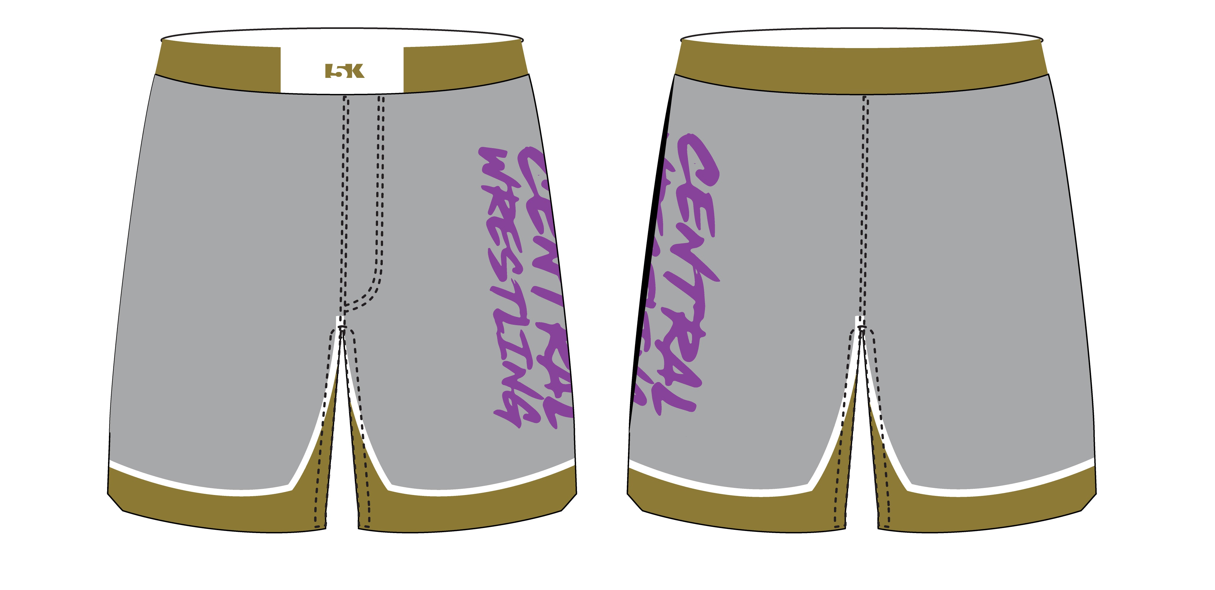 Fort Pierce Cobras Wrestling Sublimated Fight Shorts
