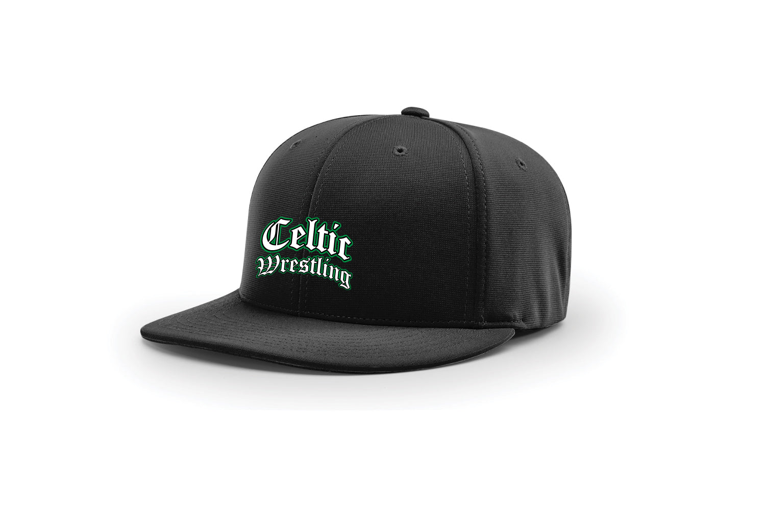Celtic Wrestling Flexfit Cap - Black
