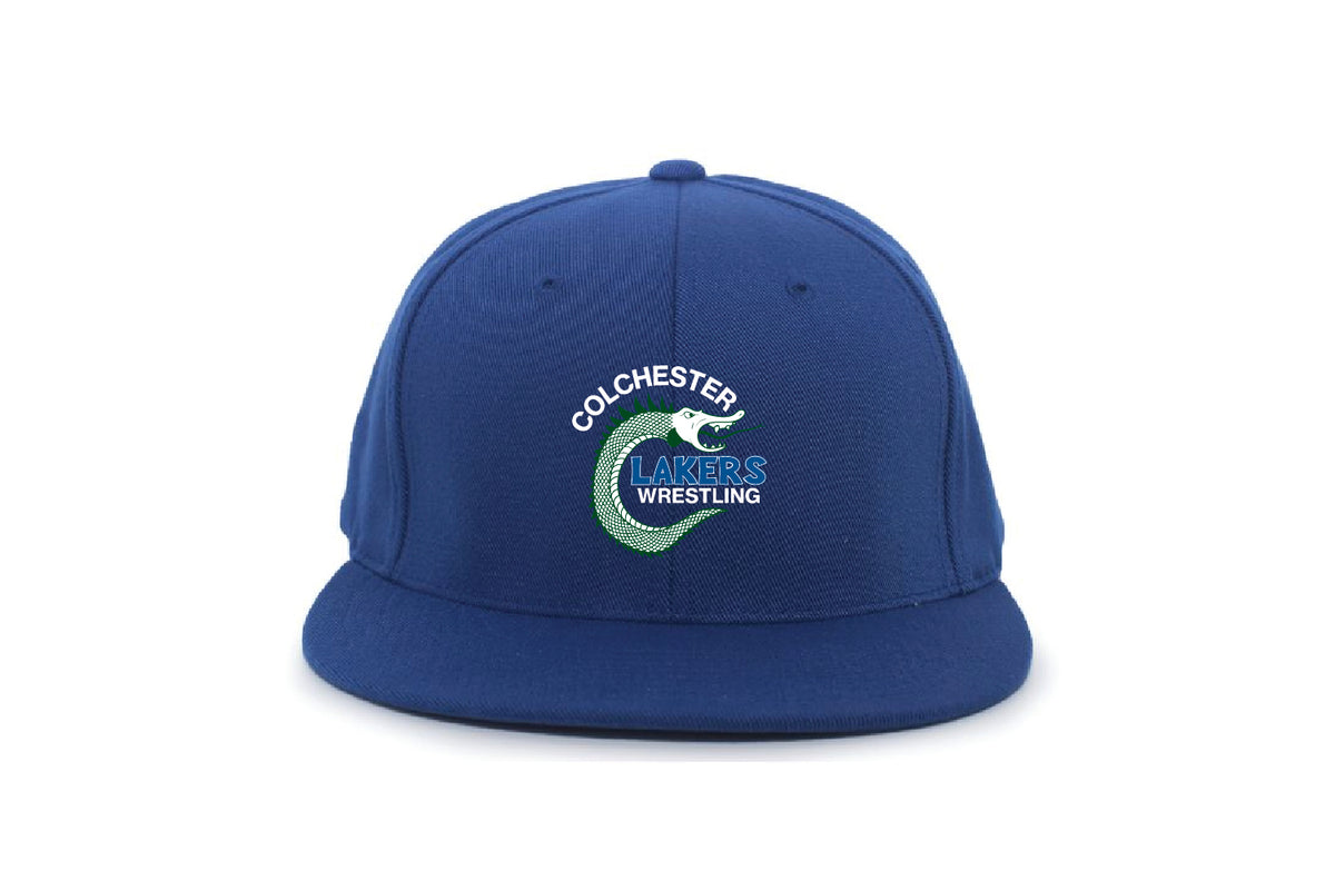 Lakers Wrestling Flexfit Cap - Royal