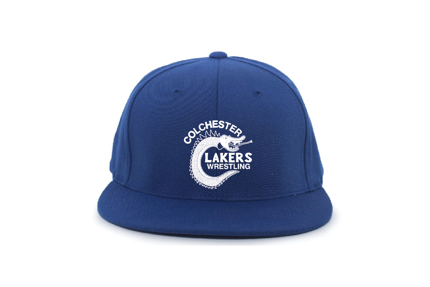 Lakers Wrestling Flexfit Cap - Royal