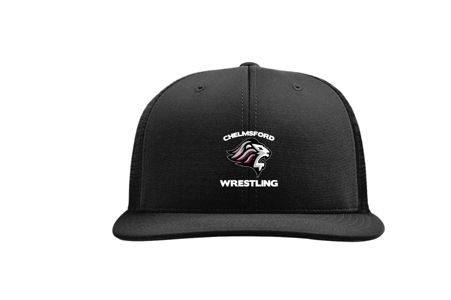 Chelmsford Youth Wrestling Flexfit Cap - Black