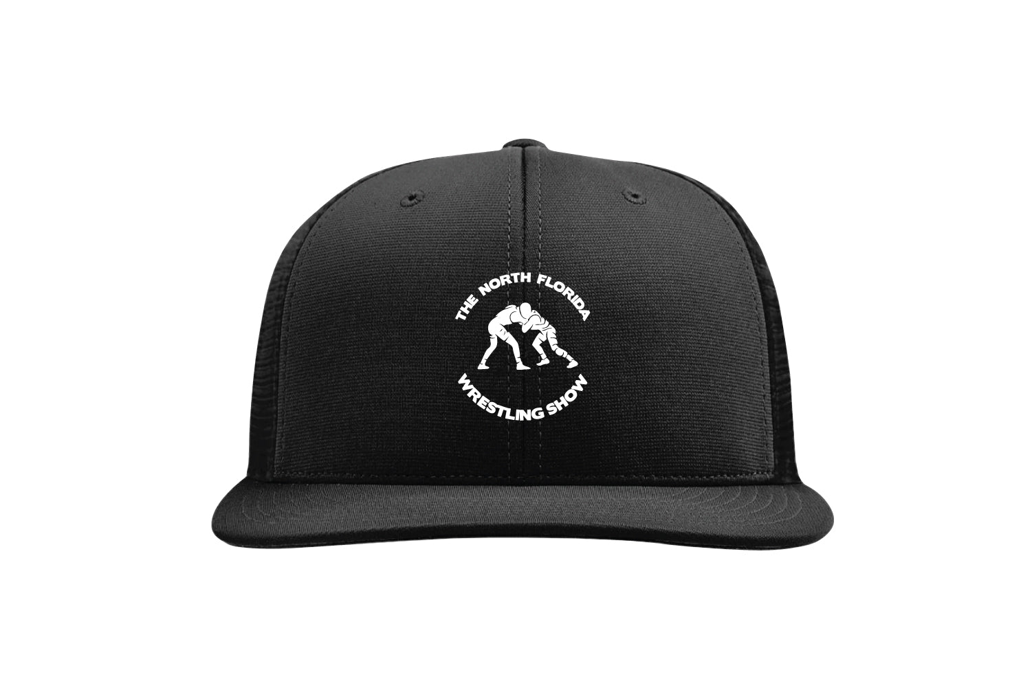 North Florida Wrestling Flexfit Cap - Black
