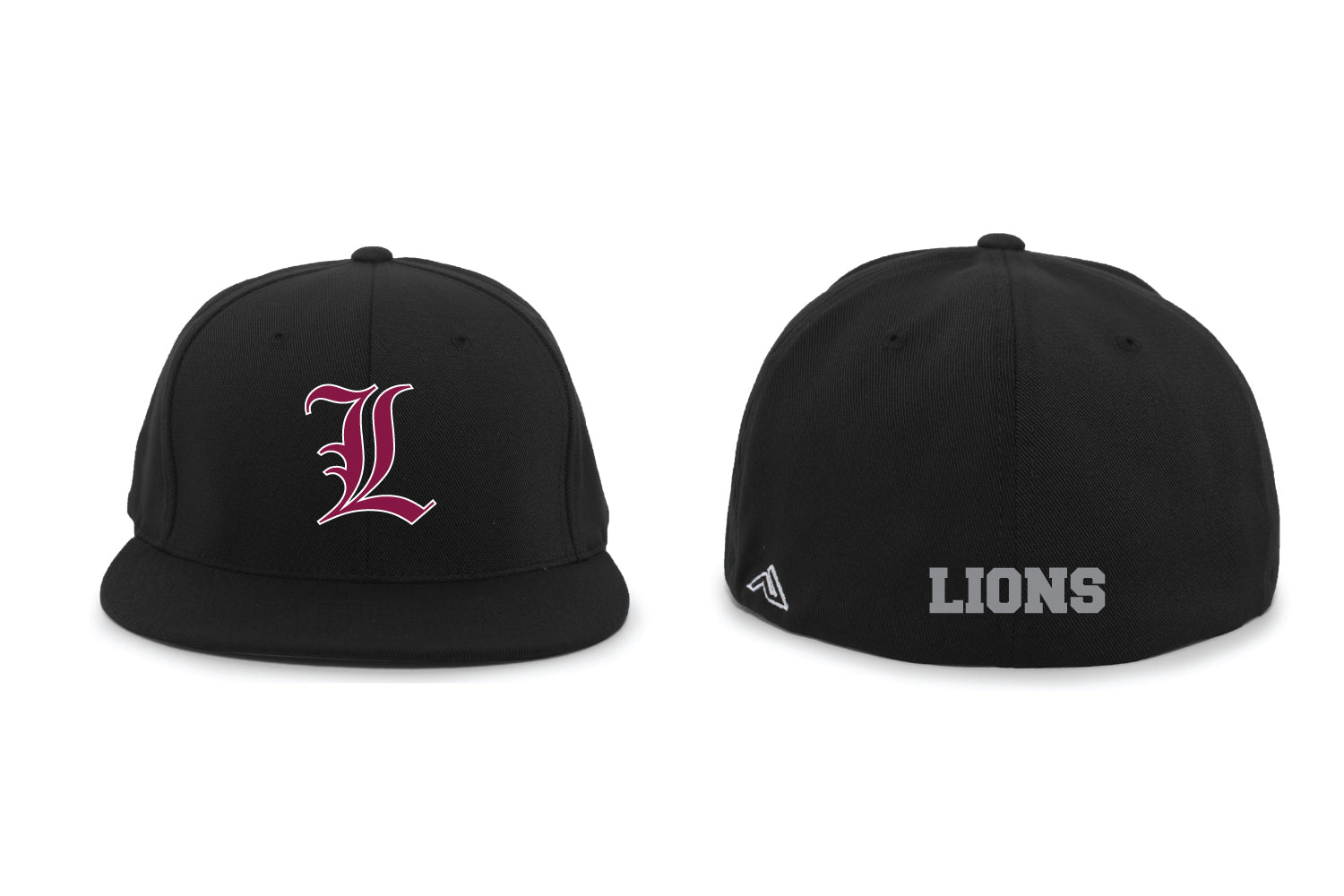 Leonia Baseball FlexFit Cap - Black