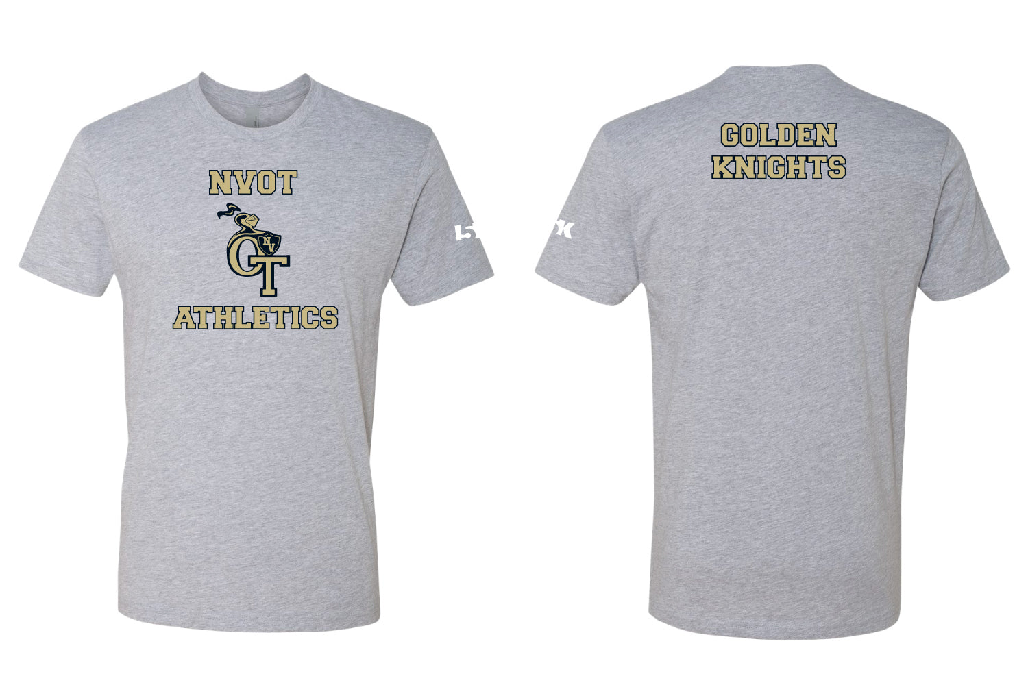 NVOT Athletics Cotton Crew Tee - Gray