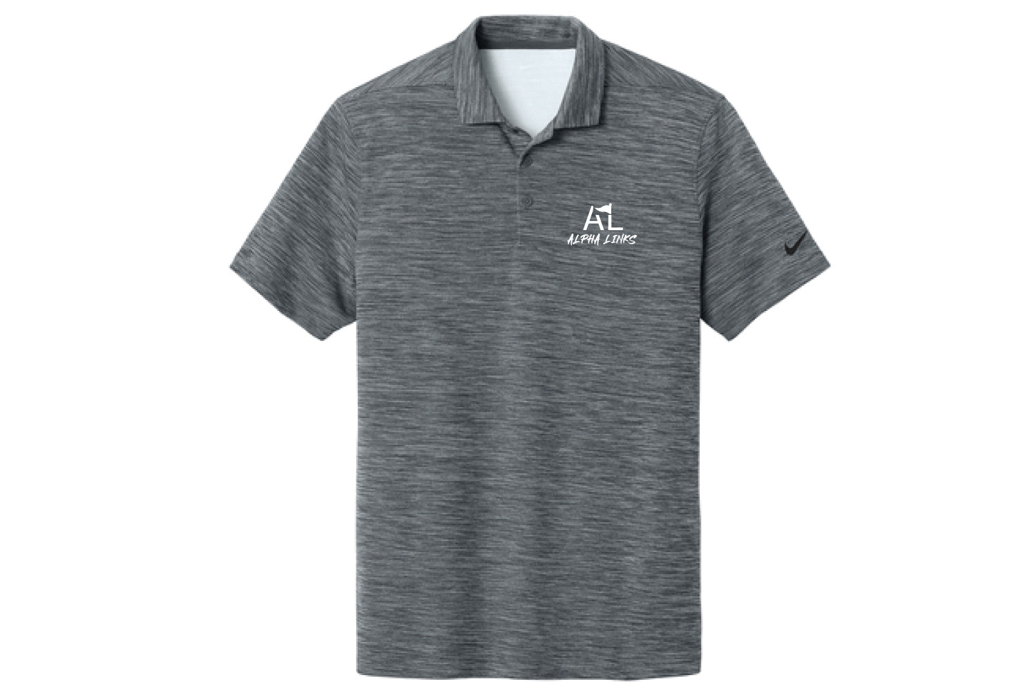 Alpha Links Nike Dry-Fit Polo - Grey