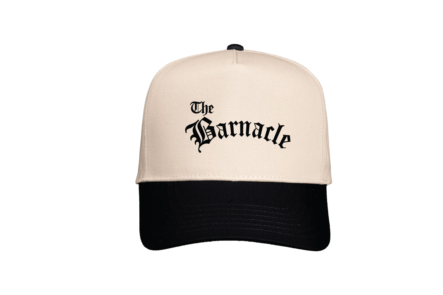 The Barnacle Snapback Cap - Natural/ Black