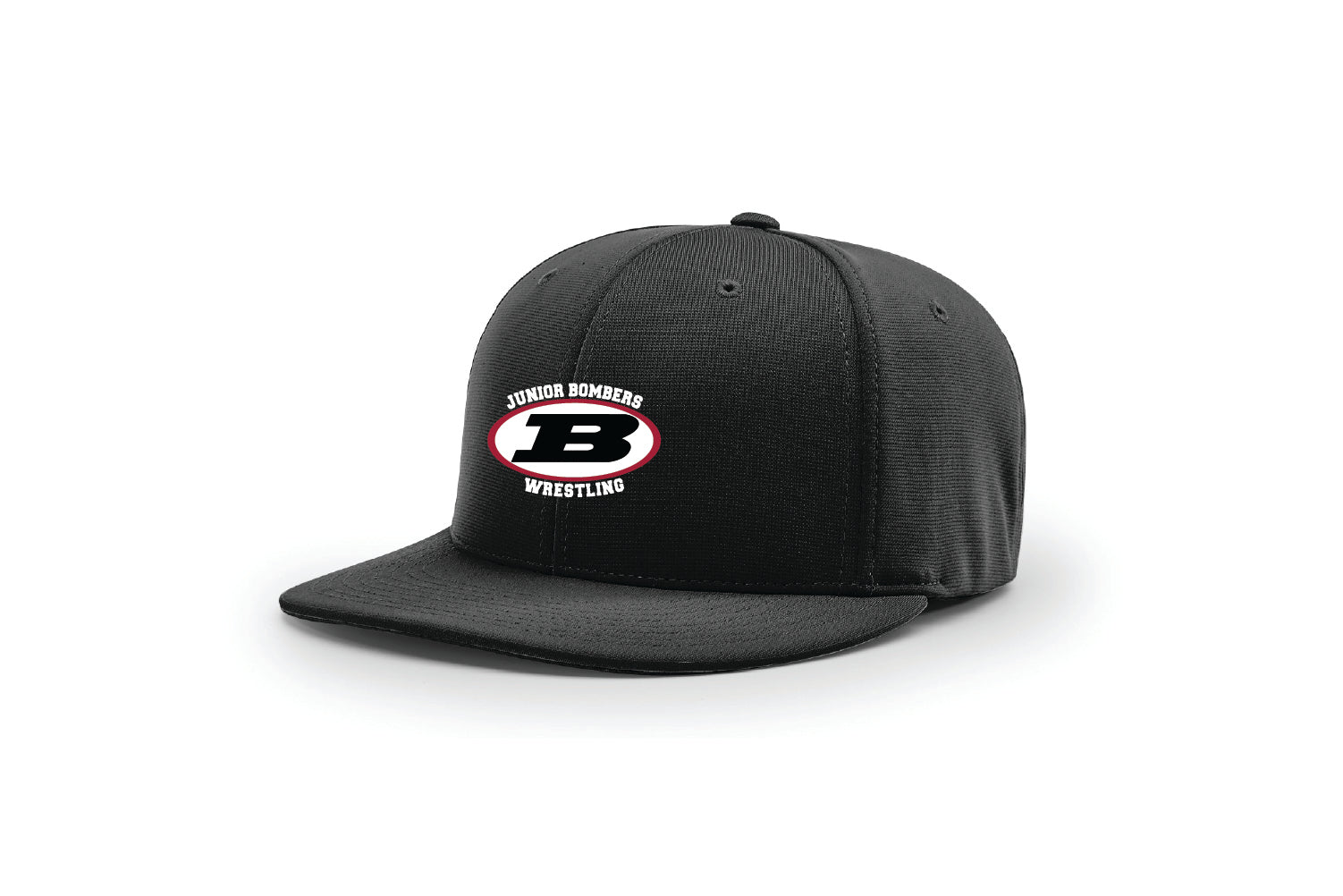 Boonton Bombers Wrestling Flexfit Cap - Black
