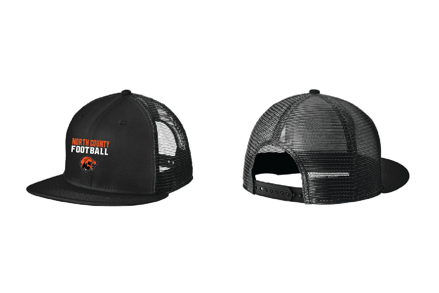 North County Lions New Era Snapback Cap - Black