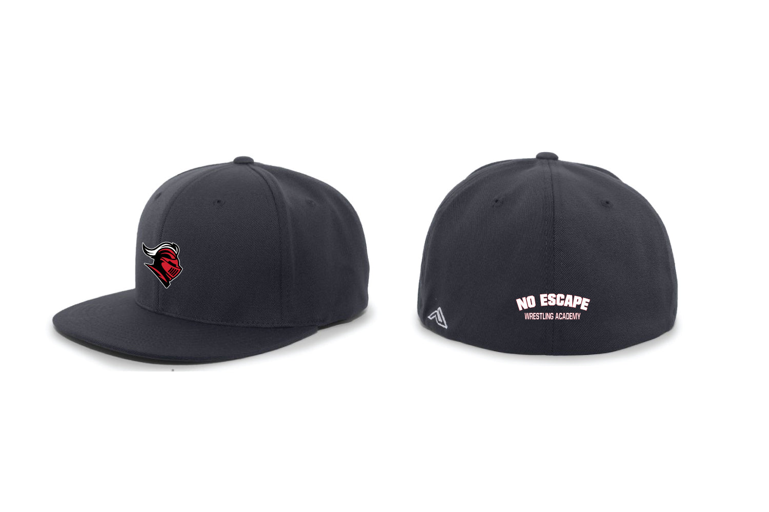 No Escape Wrestling Academy Flexfit Cap - Black