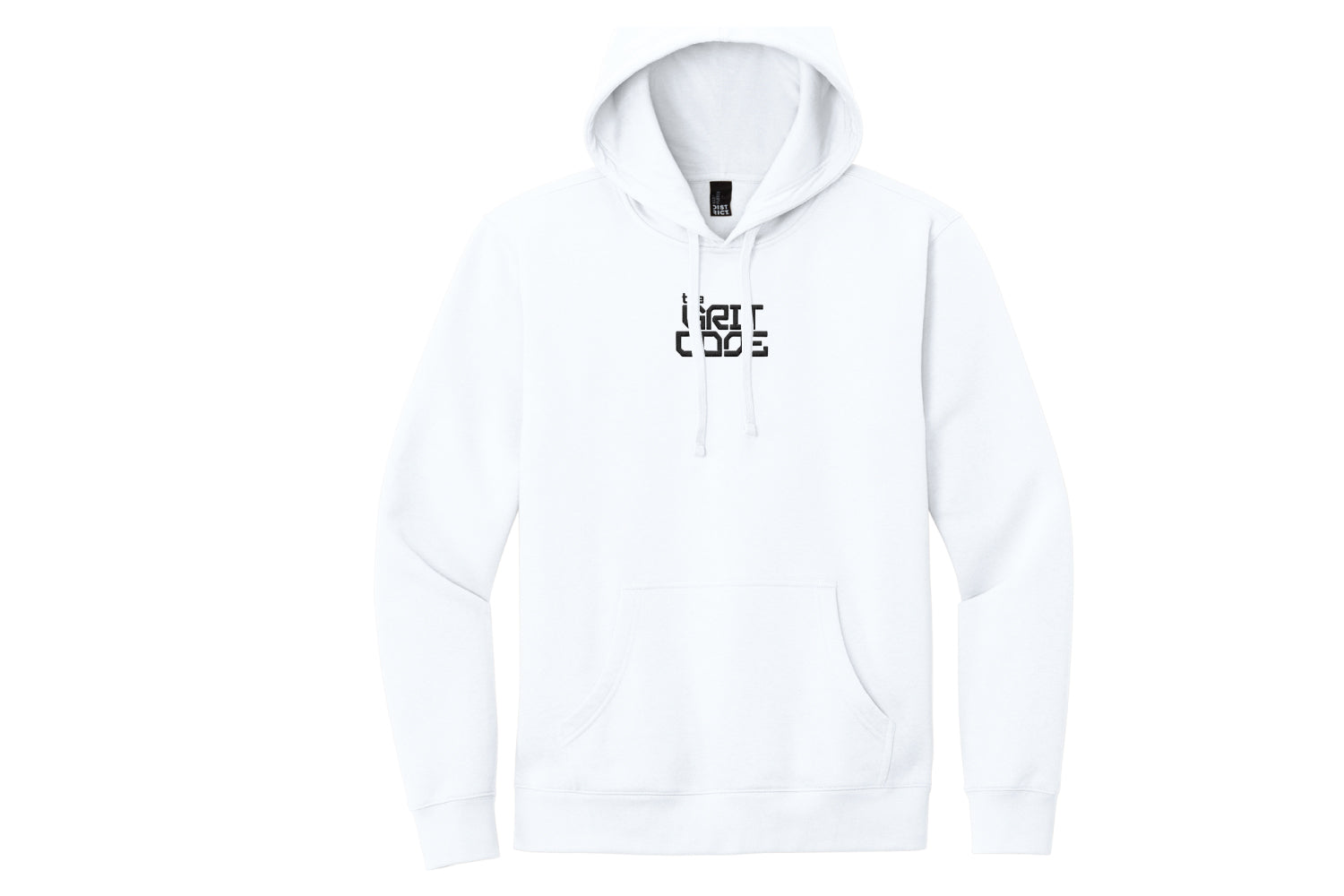 The Grit Code Fleece Hoodie - White