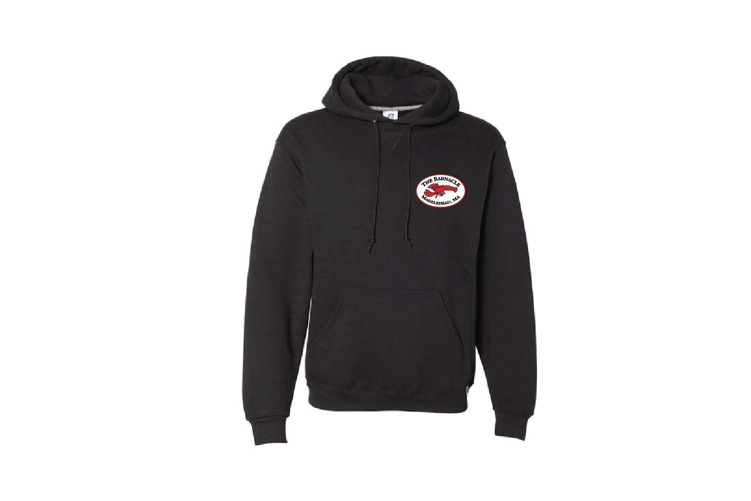 The Barnacle Cotton Hoodie - Black