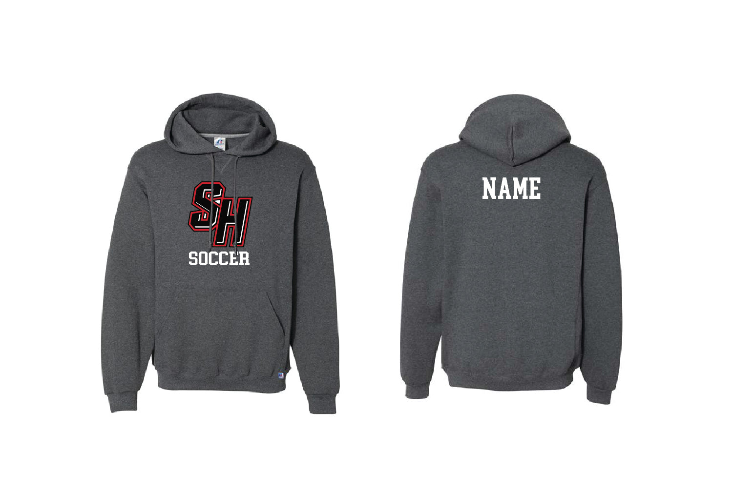 Sleepy Hollow Soccer Cotton Hoodie - Charcoal