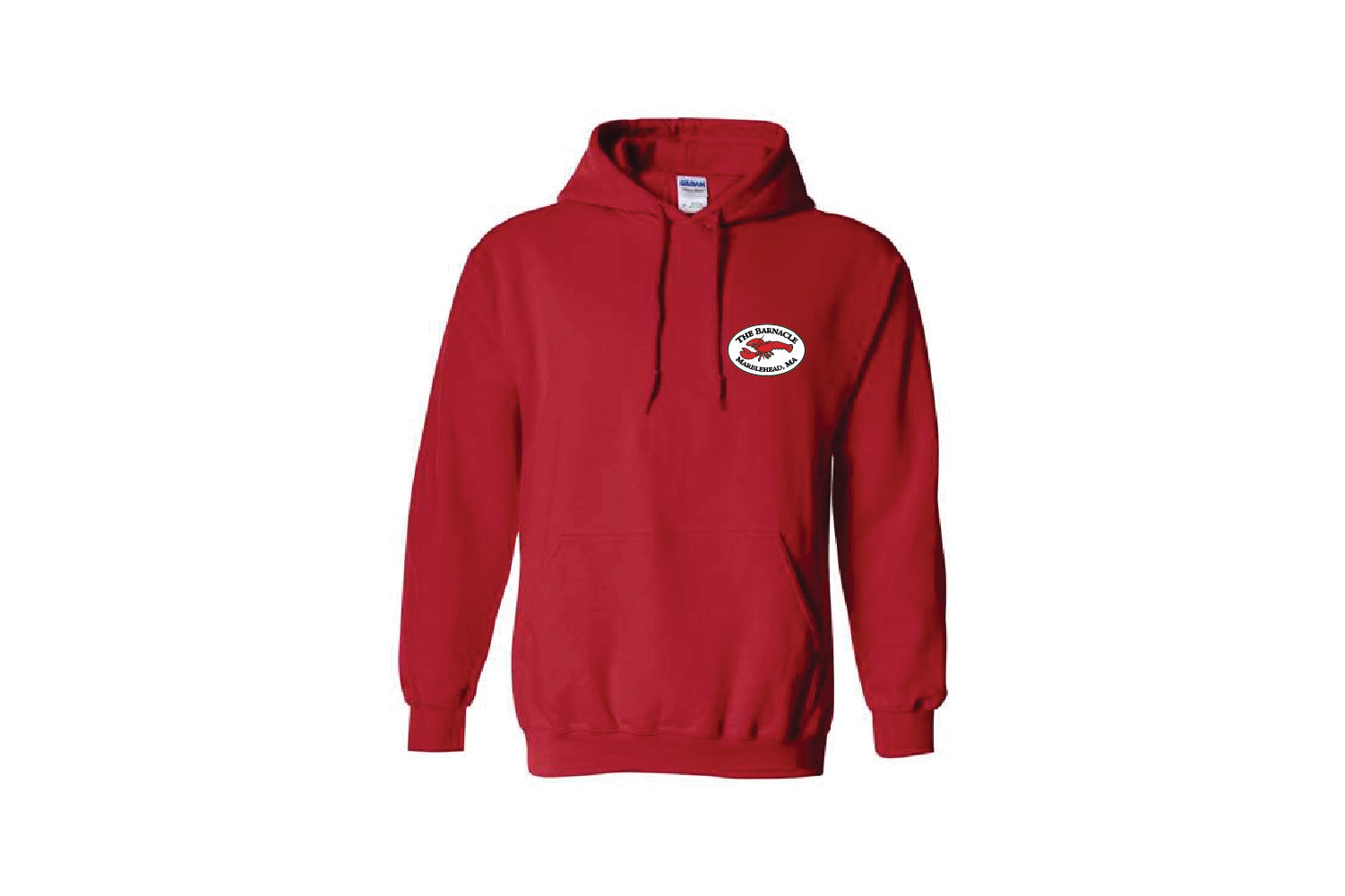 The Barnacle Cotton Hoodie - Red