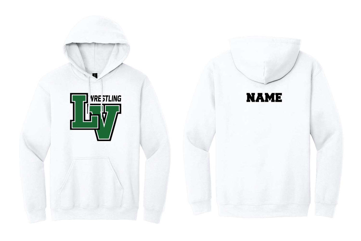 Locust Valley Wrestling Cotton Hoodie - White