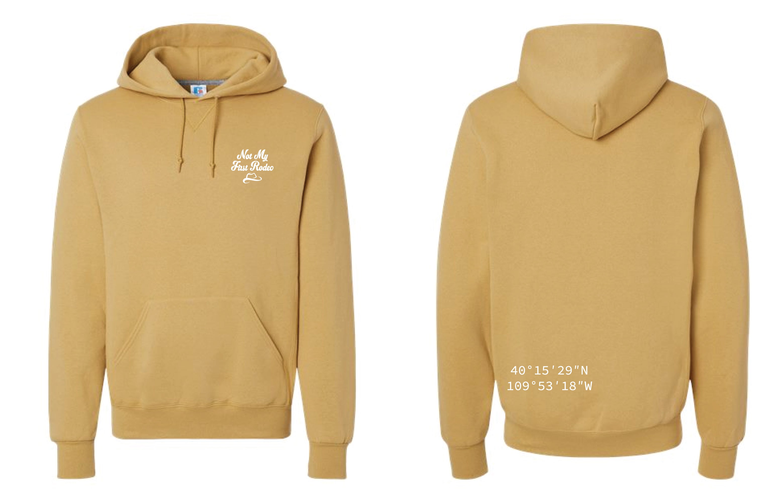 Not My First Rodeo Cotton Hoodie - Almond