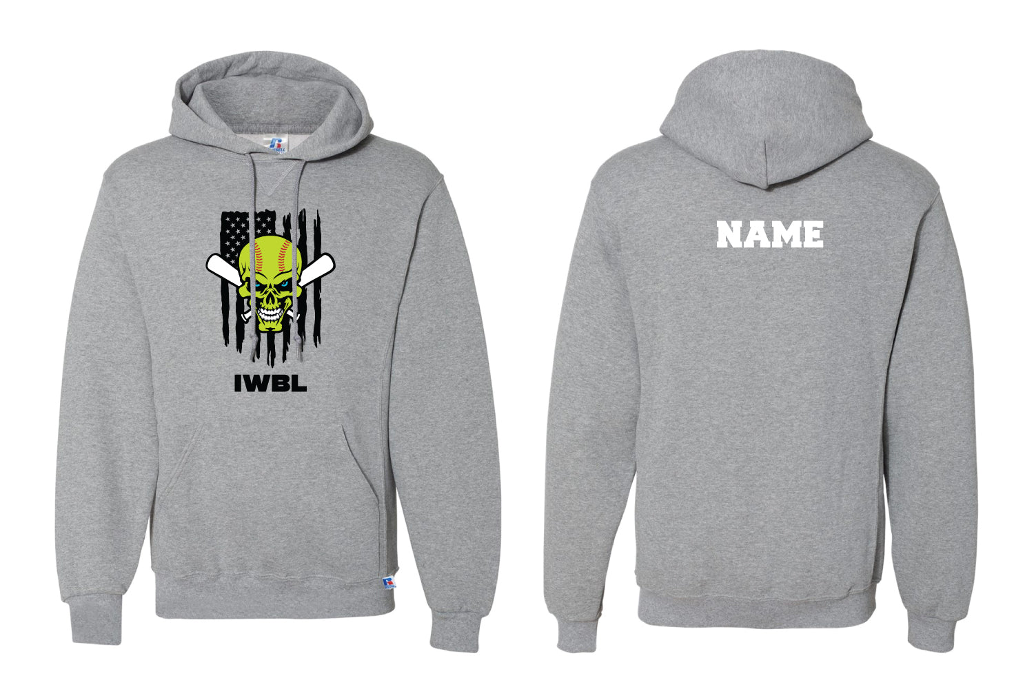 Independence Rec IWBL Cotton Hoodie - Grey