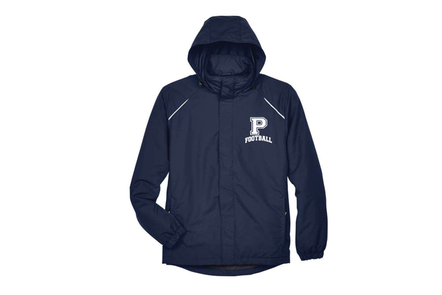 Paramus Rec Football All-Season Hooded Jacket - Navy