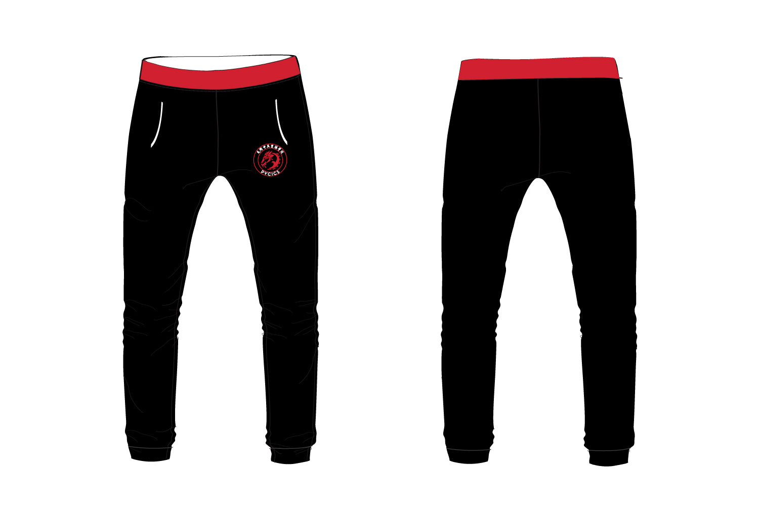 Dragons Wrestling Sublimated Jogger Pants
