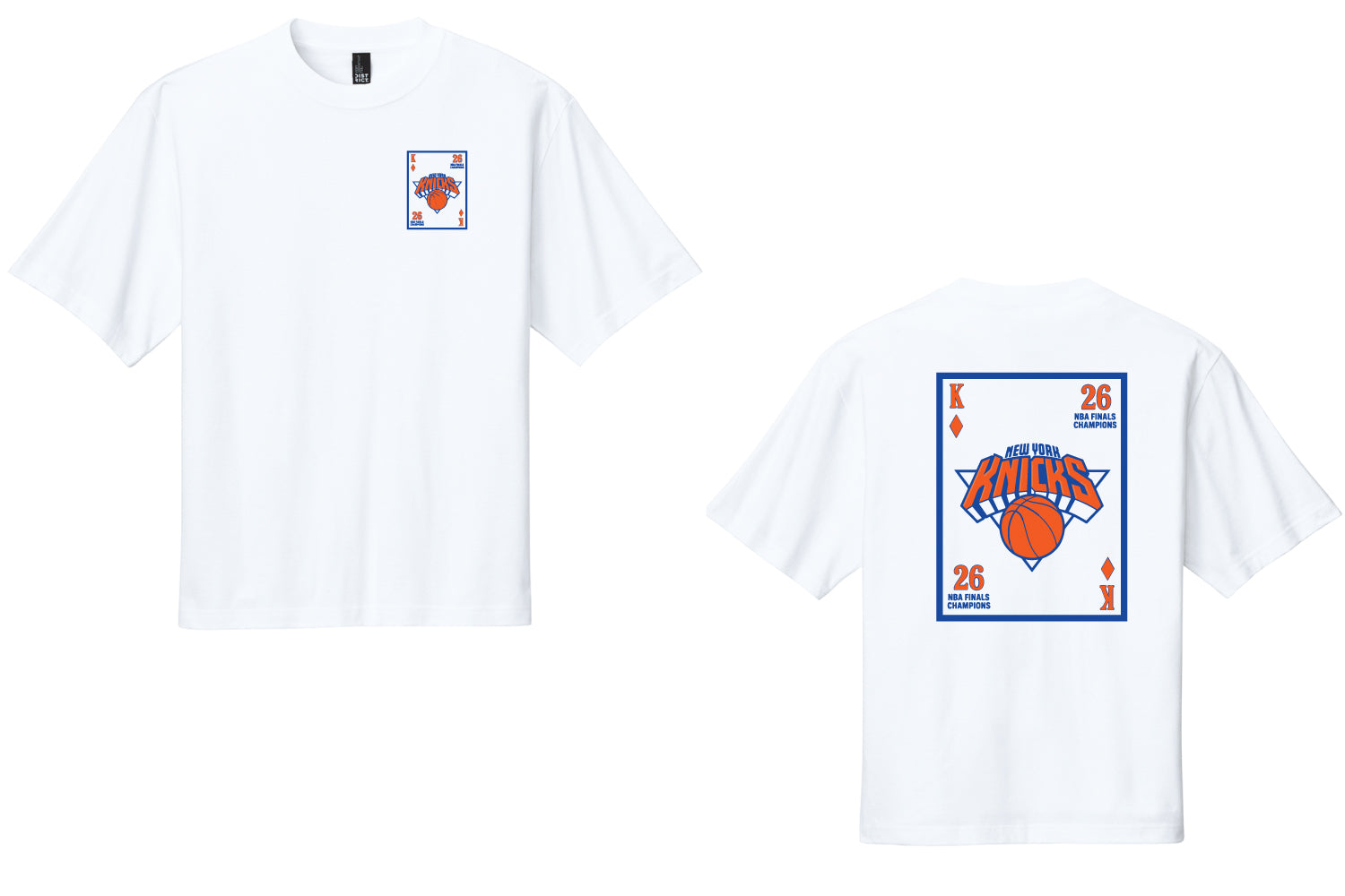 Knicks Finals Heavyweight Tee - White