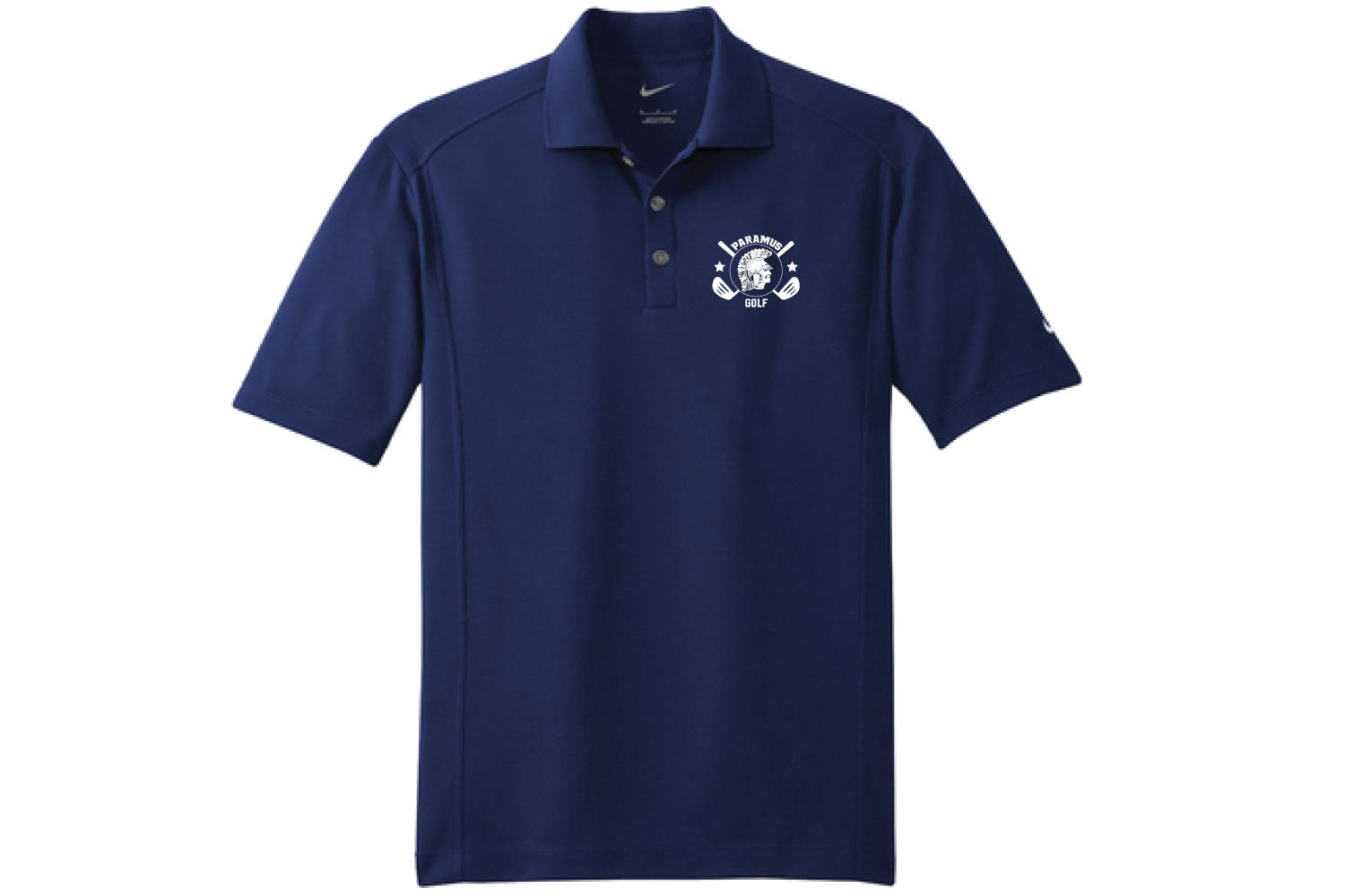 Men's Paramus Golf Nike Dry-Fit Polo - Navy