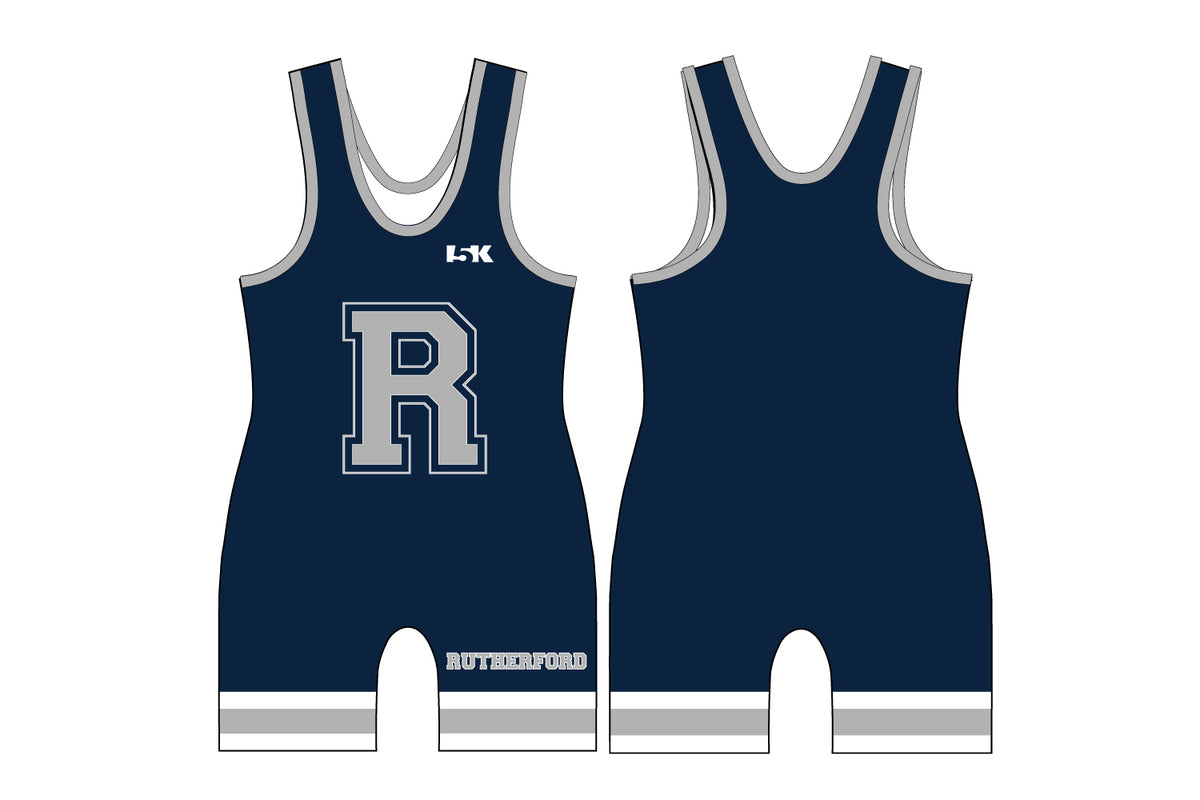 Rutherford Wrestling Sublimated Boy's Singlet