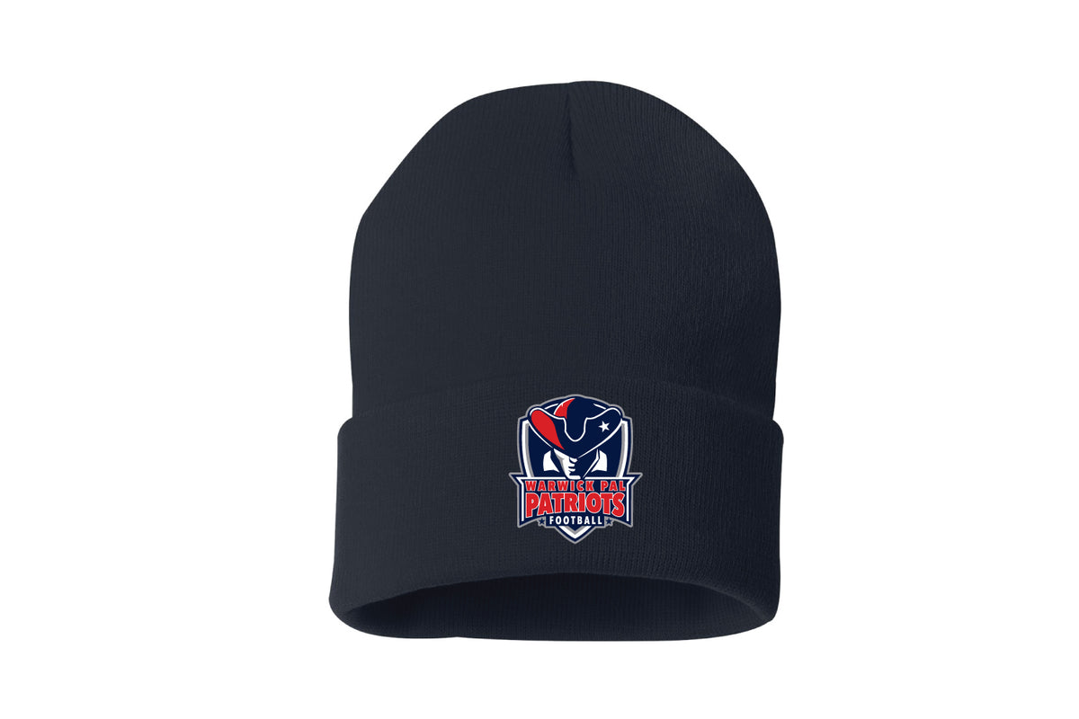 Warwick Pal Patriots Football Beanie - Navy