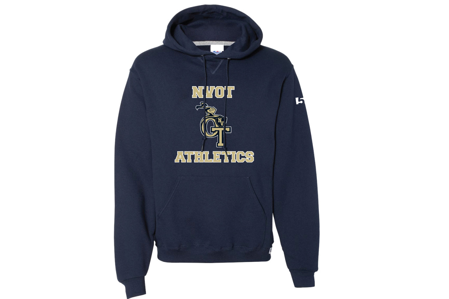NVOT Athletics Cotton Hoodie - Navy