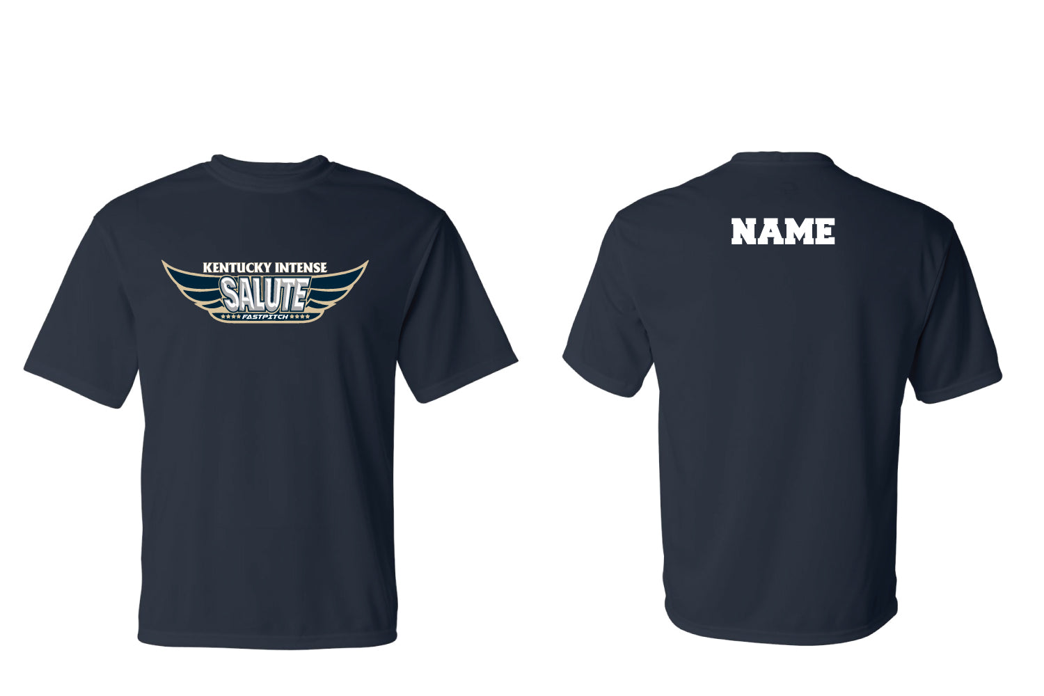 Kentucky Intense Softball Dryfit Performance Tee - Navy