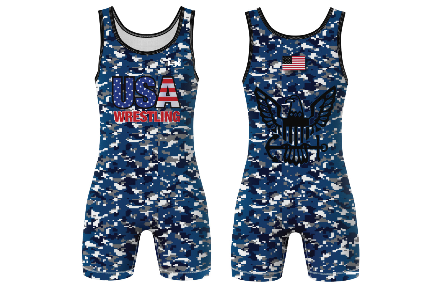 Navy Singlet - Design 2