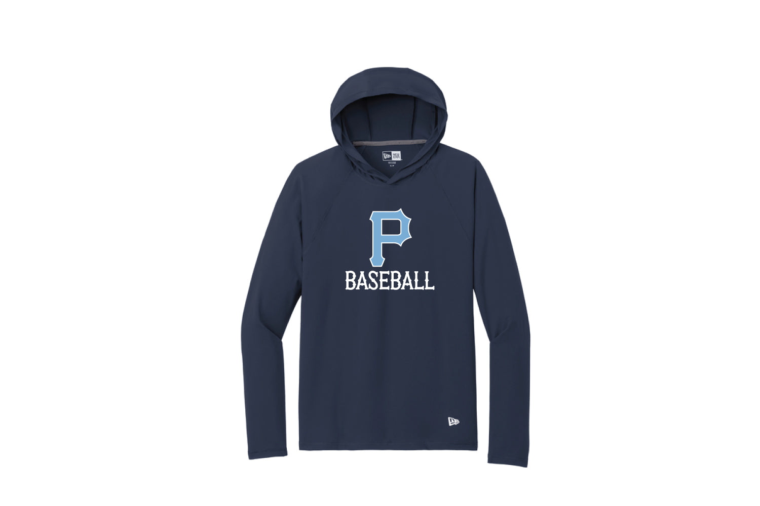 Paramus Baseball New Era Lightweight Hoodie - Navy