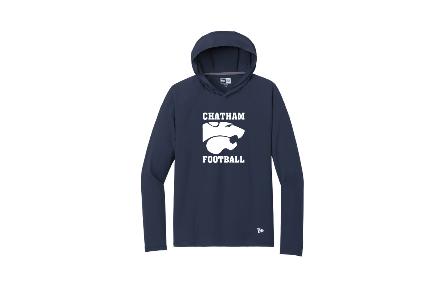 Chatham Football New Era Lightweight Hoodie - Navy