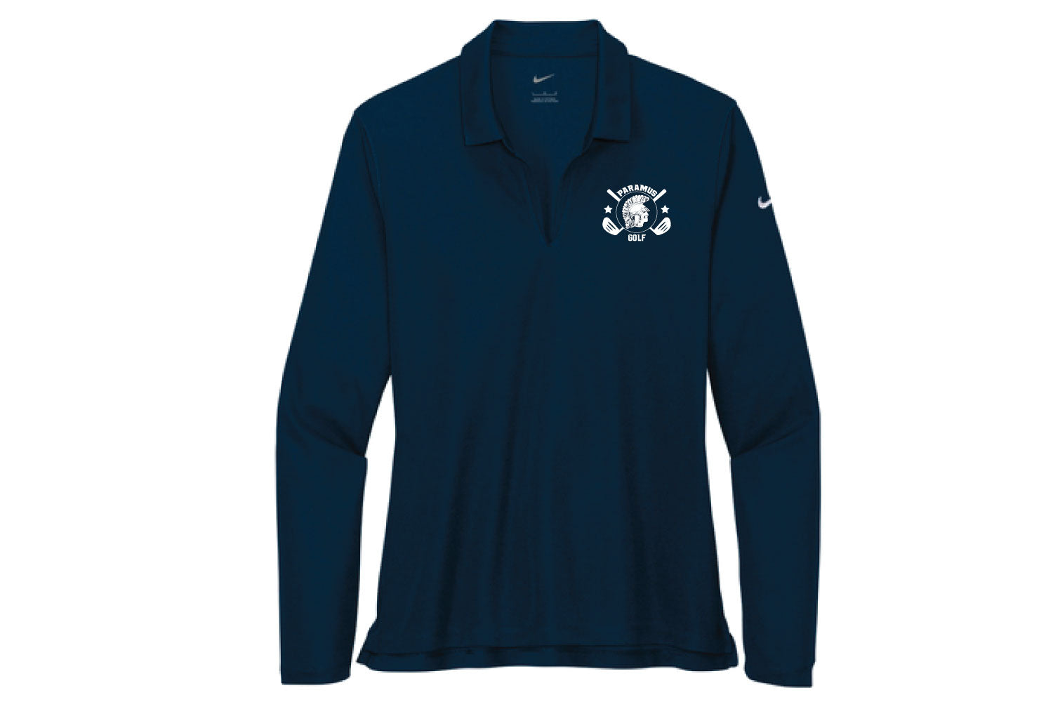 Women's Paramus Golf Nike Long Dry-Fit Polo - Navy