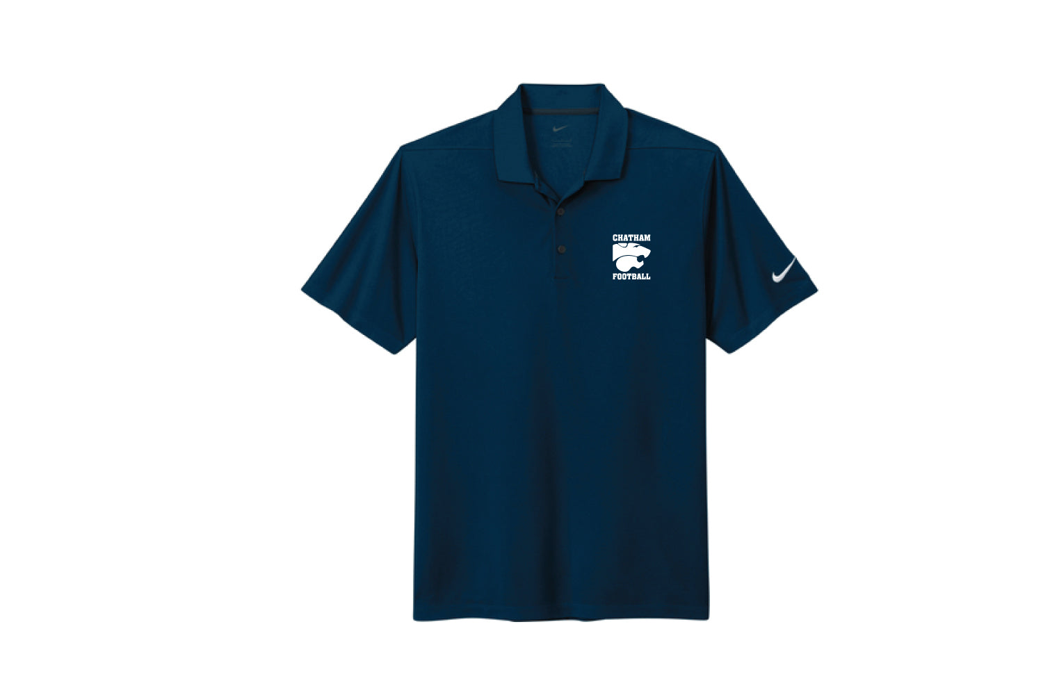 Chatham Football Nike Polo Shirt - Navy