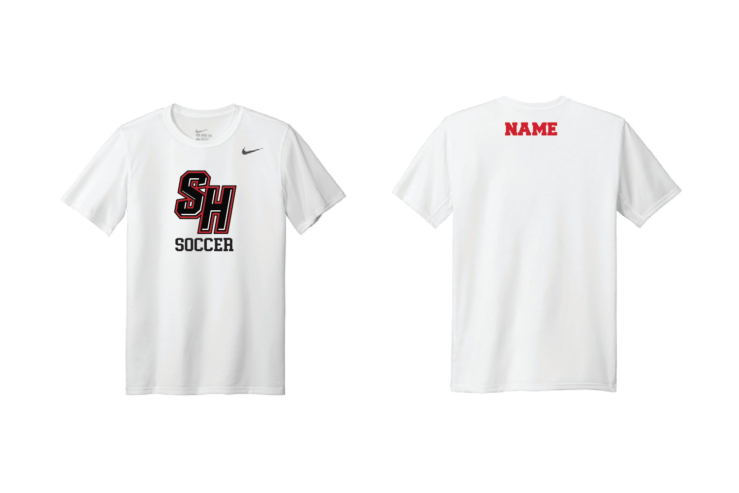 Sleepy Hollow Soccer Nike DryFit Shirt - White