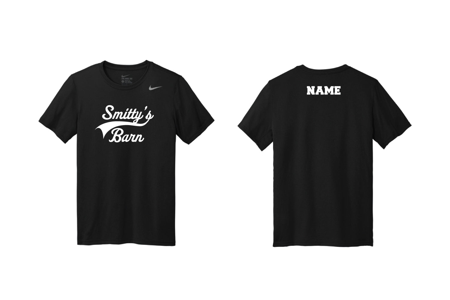 Smitty's Wrestling Barn Nike DryFit Shirt - Black