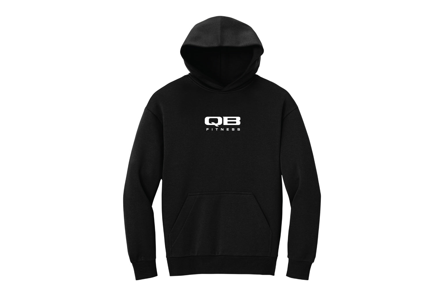 QB Fitness Oversized Hoodie - Black