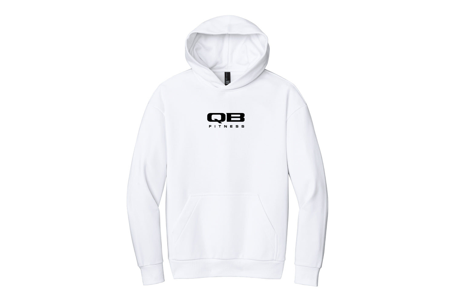 QB Fitness Oversized Hoodie - White