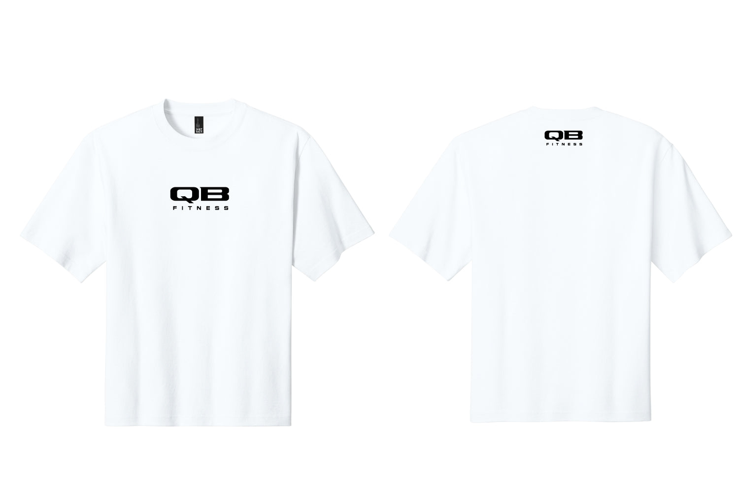 QB Fitness Oversized T-Shirt - White