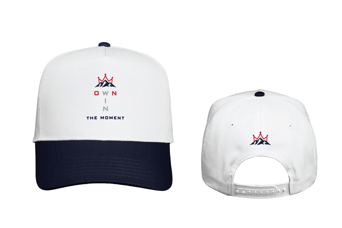 Winning Talks - Own The Moment Snapback Cap Navy/White