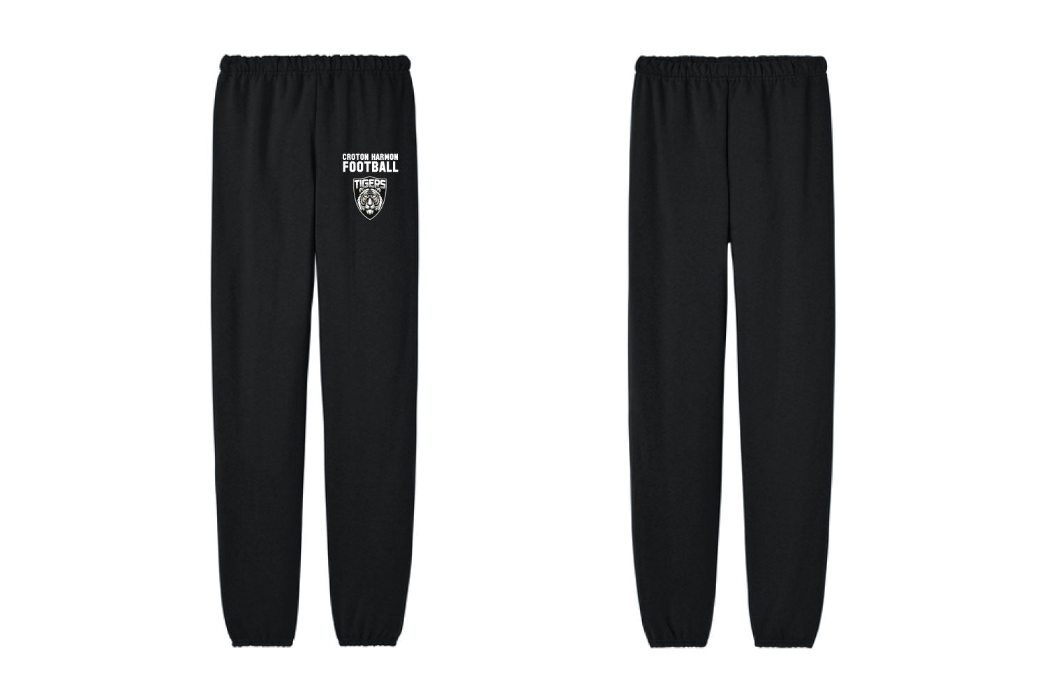 Croton Harmon Football Cotton Sweatpants - Black