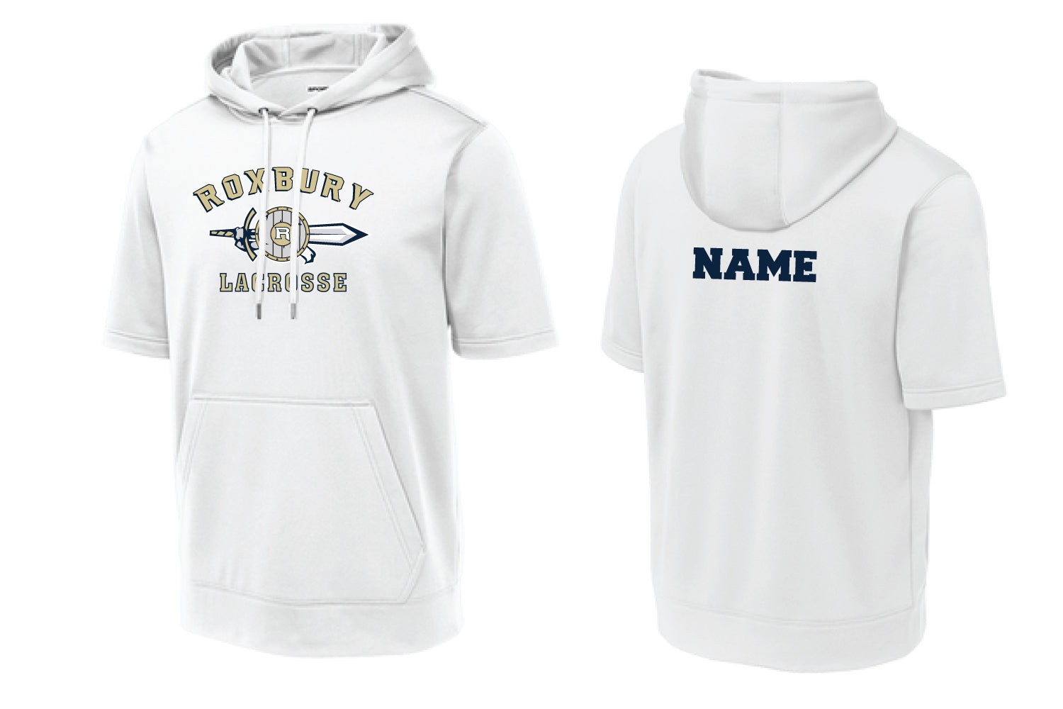 Roxbury Lax Performance Hoodie - White