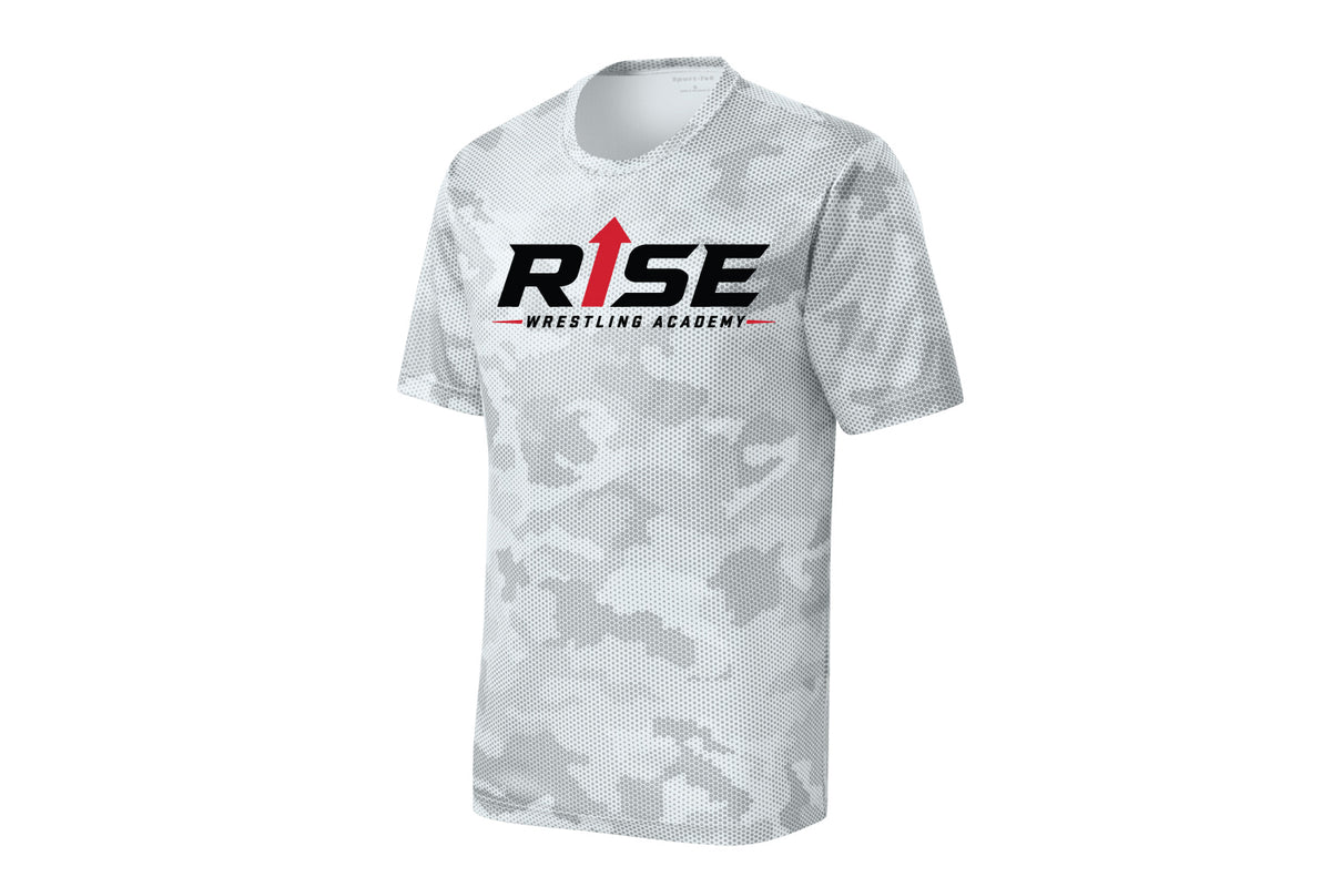 Rise Wrestling Performance Tee - White