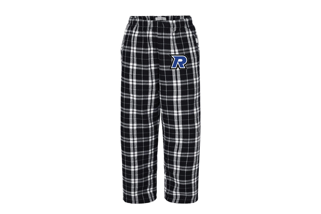 Tri-Town Renegades Youth Pajama Pants - Black/White