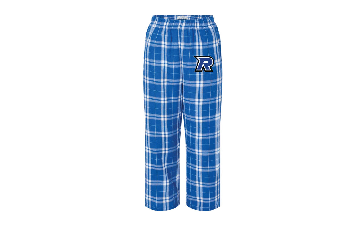 Tri-Town Renegades Youth Pajama Pants - Royal/White