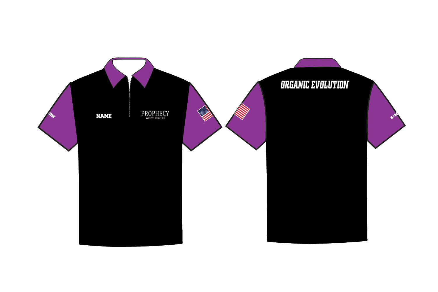 Prophecy Wrestling Club Sublimated Polo Shirt