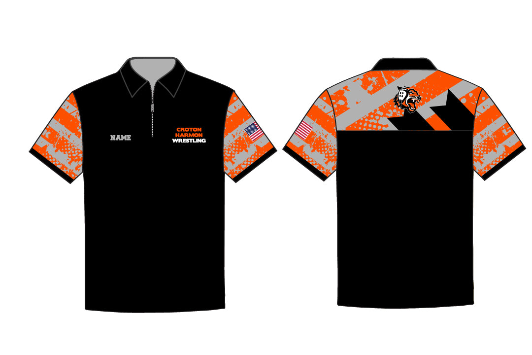 Croton Harmon Wrestling Sublimated Polo Shirt