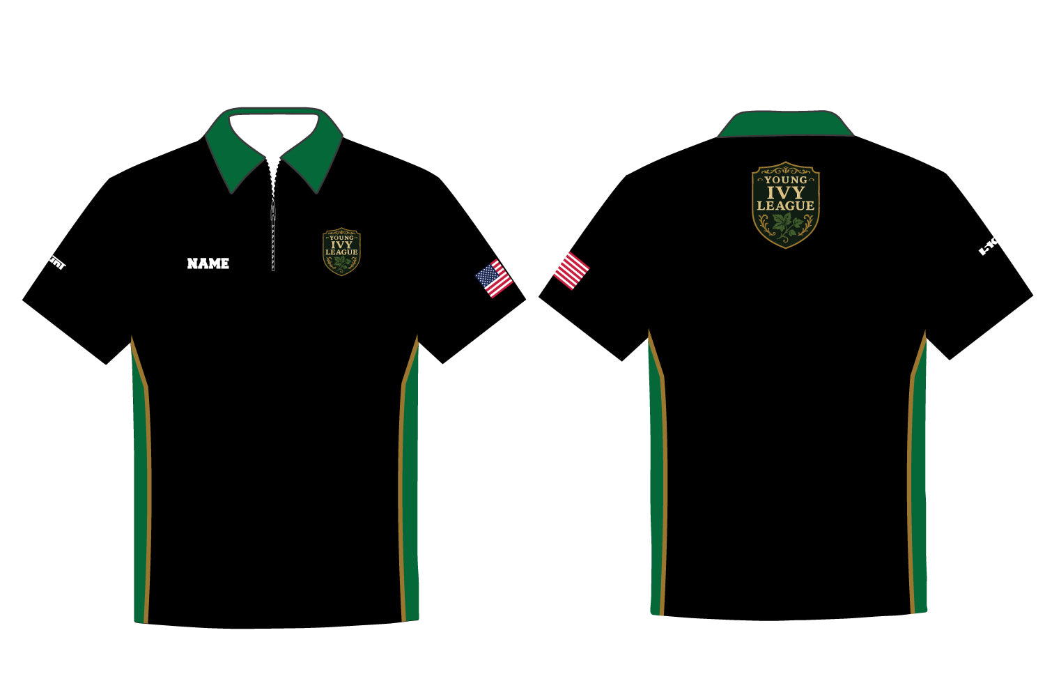 Young Ivy League Sublimated Polo Shirt