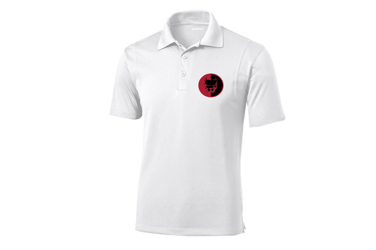 Red Nose DryFit Polo Shirt - White